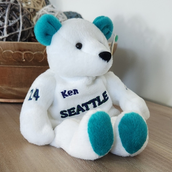 🧸 Ken Griffey Jr. #24 Salvino’s Bammers Bear – Seattle Mariners Plush - Picture 6 of 12